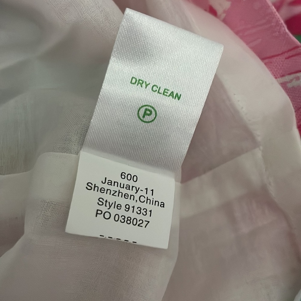 Lilly Pultizer Keetan Dress Hotty Pink- no tags, never worn.